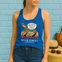 Save Yourself Mammal We Will Fend Off The Asteroids Gift Women's Tank Top thumb 2