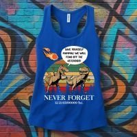 Save Yourself Mammal We Will Fend Off The Asteroids Gift Women's Tank Top thumb 3