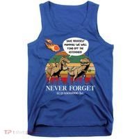 Save Yourself Mammal We Will Fend Off The Asteroids Gift Tank Top thumb 0