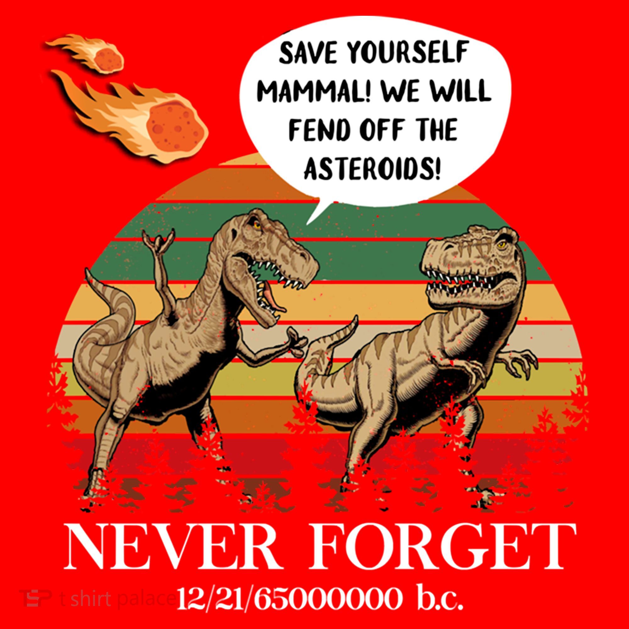 Save Yourself Mammal We Will Fend Off The Asteroids Gift Santa Hat