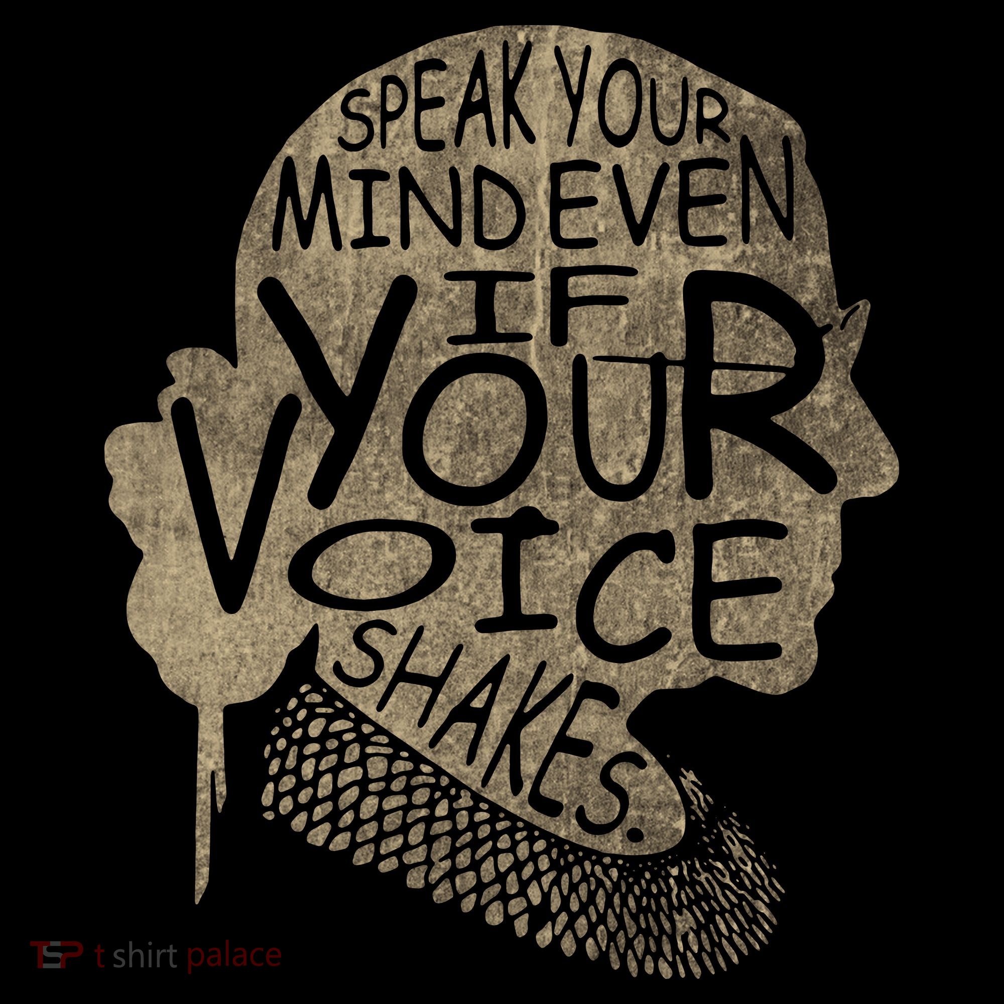 Speak Your Mind Even If Your Voice Shake Women's Hoodie