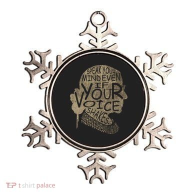 Speak Your Mind Even If Your Voice Shake Ornament