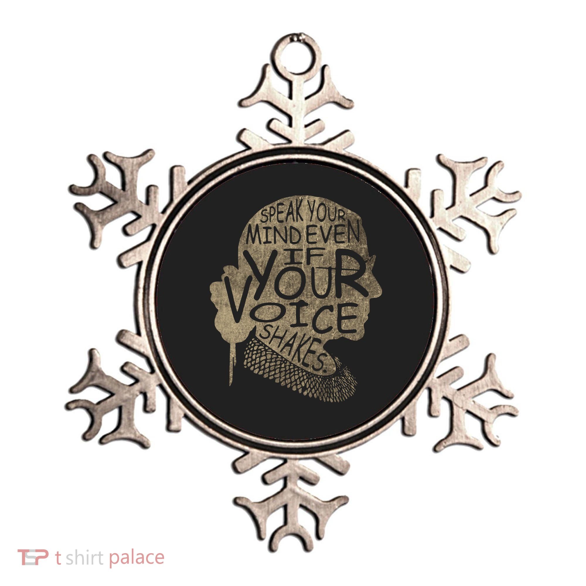 Speak Your Mind Even If Your Voice Shake Ornament