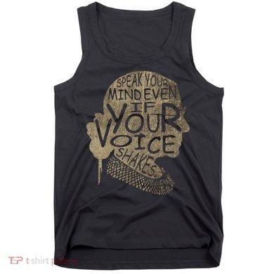 Speak Your Mind Even If Your Voice Shake Tank Top
