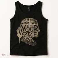 Speak Your Mind Even If Your Voice Shake Tank Top thumb 2