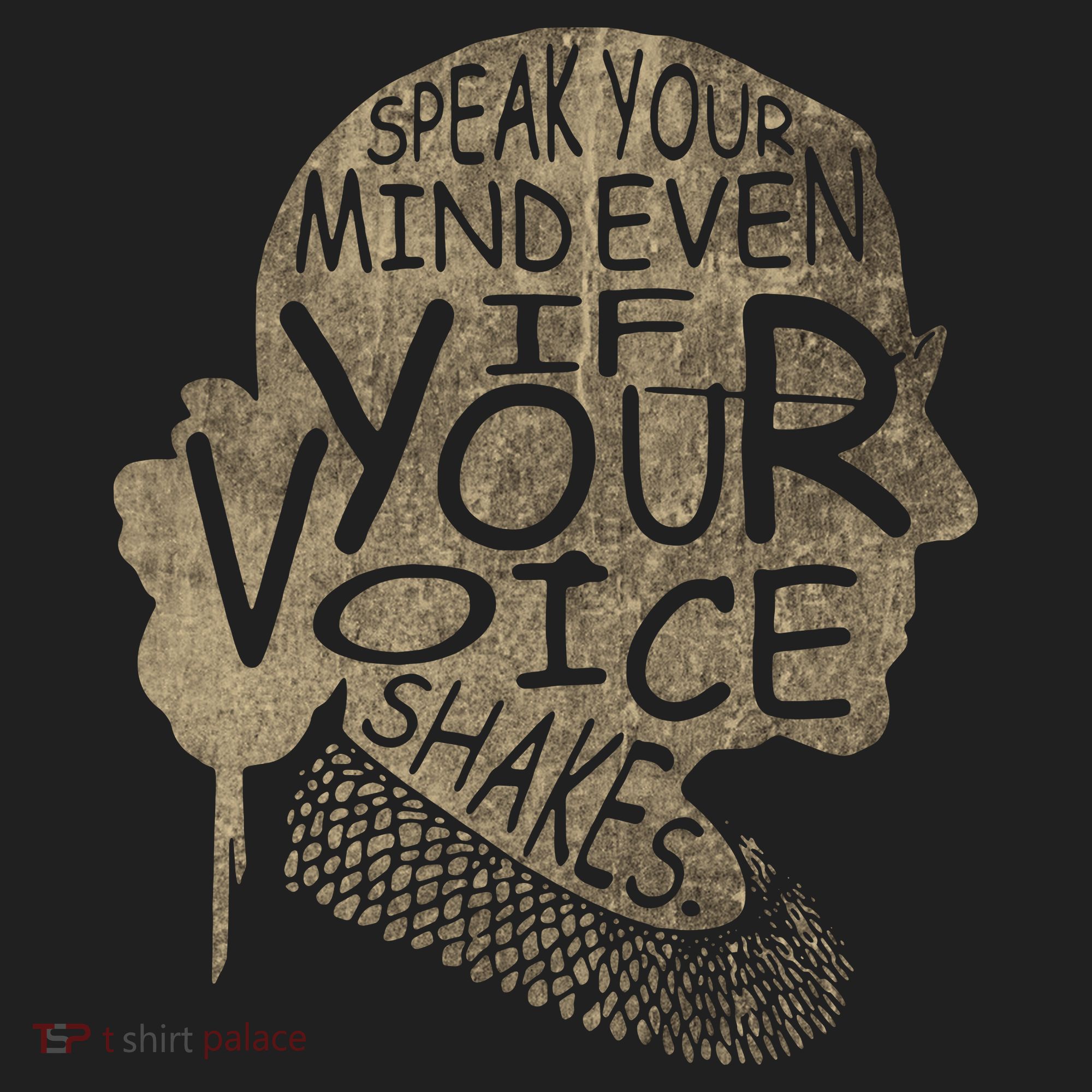 Speak Your Mind Even If Your Voice Shake Golf Towel