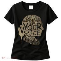 Speak Your Mind Even If Your Voice Shake Women's T-Shirt thumb 0