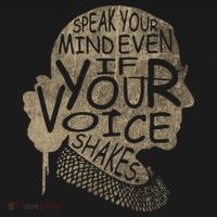 Speak Your Mind Even If Your Voice Shake Kids Long Sleeve Shirt thumb 2