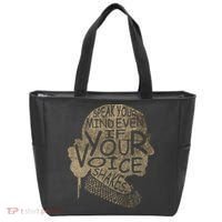 Speak Your Mind Even If Your Voice Shake Tote Bag thumb 0