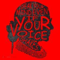 Speak Your Mind Even If Your Voice Shake Santa Hat thumb 1