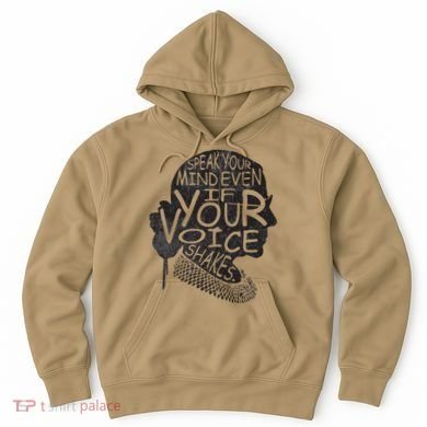 Speak Your Mind Even If Your Voice Shake Hoodie