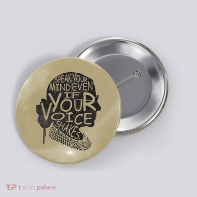 Speak Your Mind Even If Your Voice Shake Button