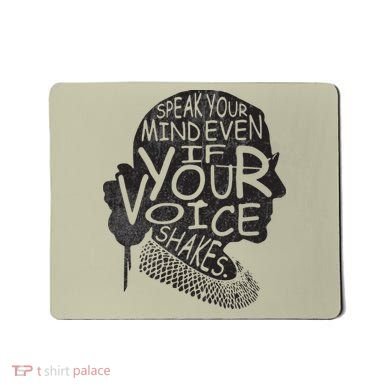 Speak Your Mind Even If Your Voice Shake Mousepad