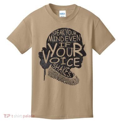 Speak Your Mind Even If Your Voice Shake Kids T-Shirt