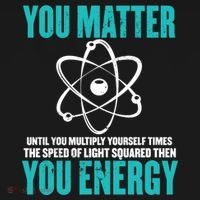 Science You Matter You Energy Funny Physicist Physics Lover Gift USA-Made Doggie Bandana thumb 2