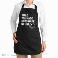 Smile You Made GodS Wake Up List | Positively Saying Apron thumb 2
