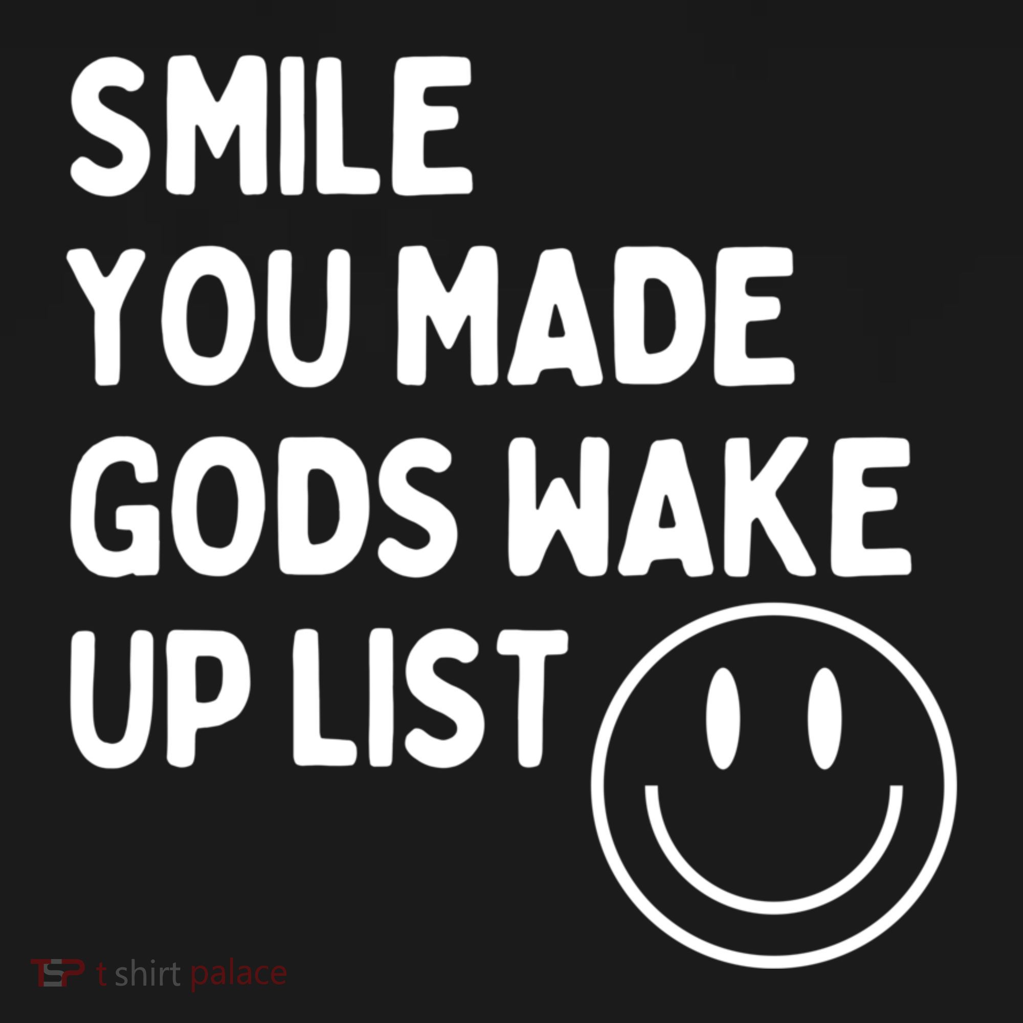 Smile You Made GodS Wake Up List | Positively Saying Women's Hoodie