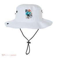 See You On The Flip Side Pumpkin Skateboard Halloween Bucket Hat thumb 0