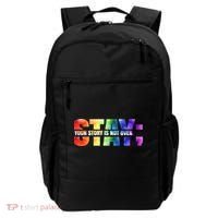 Stay Your Own Story Is Not Over Suicide Awareness Meaningful Gift Backpack thumb 0