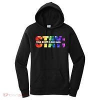 Stay Your Own Story Is Not Over Suicide Awareness Meaningful Gift Women's Hoodie thumb 0