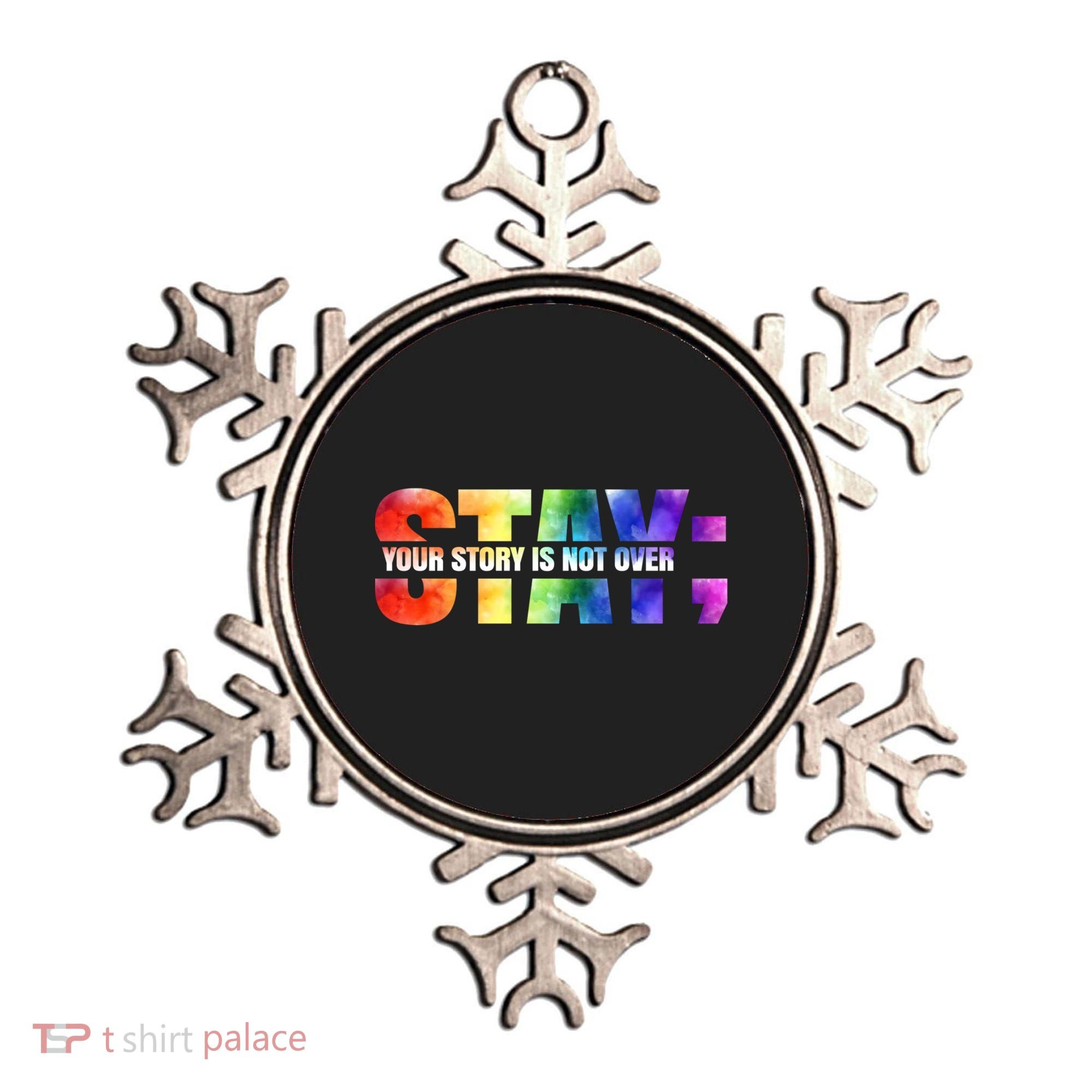 Stay Your Own Story Is Not Over Suicide Awareness Meaningful Gift Ornament