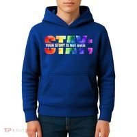 Stay Your Own Story Is Not Over Suicide Awareness Meaningful Gift Kids Hoodie thumb 4