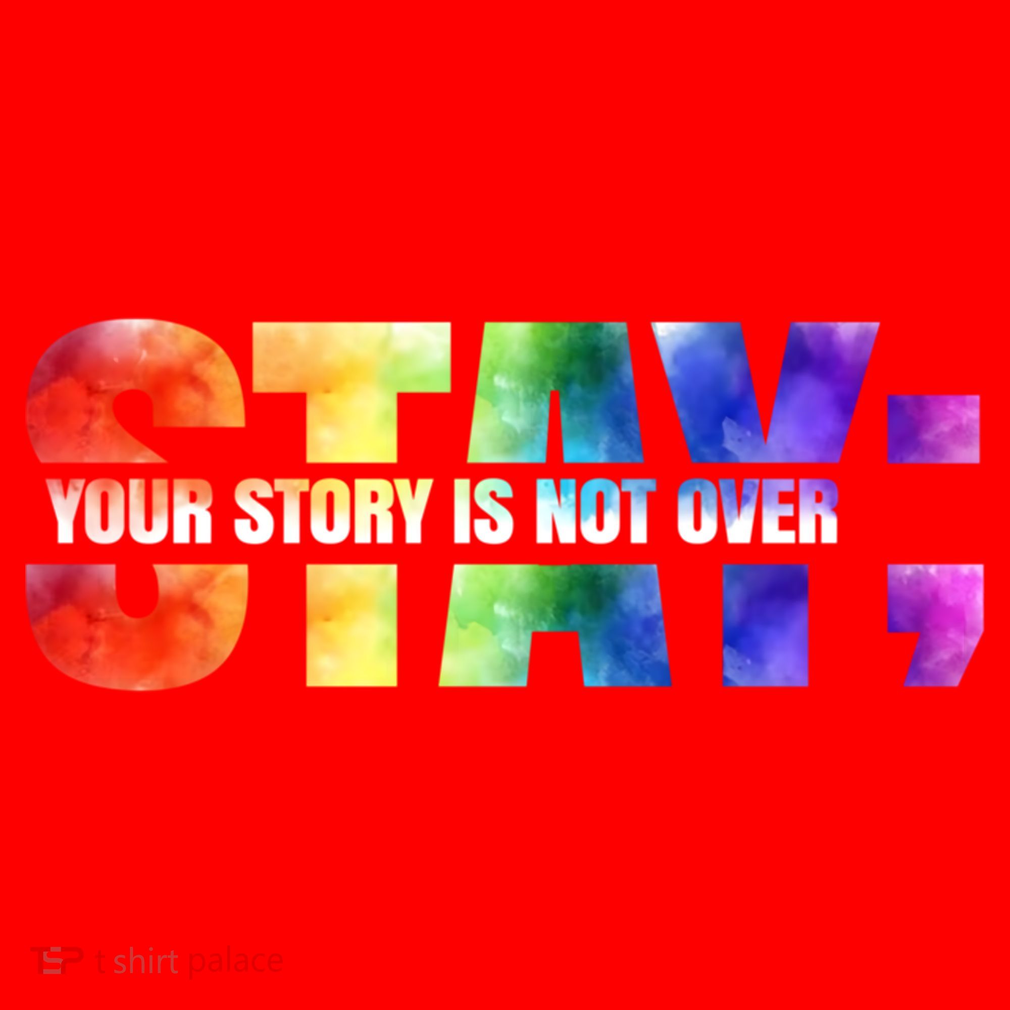 Stay Your Own Story Is Not Over Suicide Awareness Meaningful Gift Santa Hat