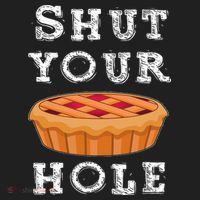 Shut Your Pie Hole Hilarious Sarcastic Thanksgiving Funny Beanie thumb 2