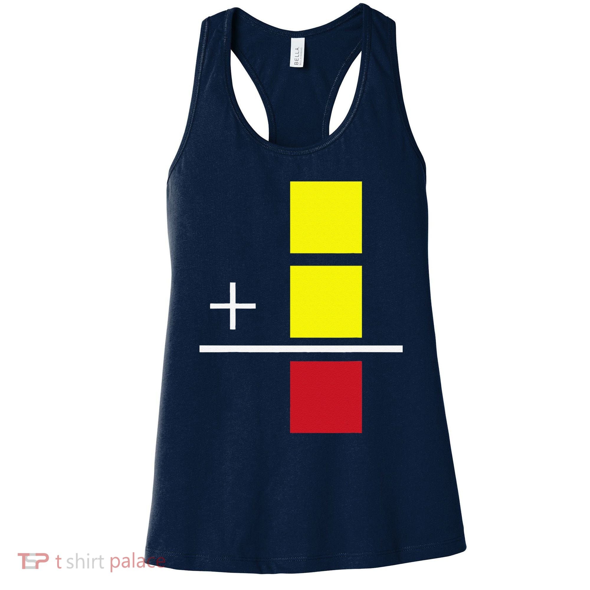Soccer Yellow Red Card Referee Funny Sports Lovers Gifts Women's Tank Top