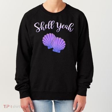 Shell Yeah Summer Vacation Beach Cute Gift Women's Sweatshirt