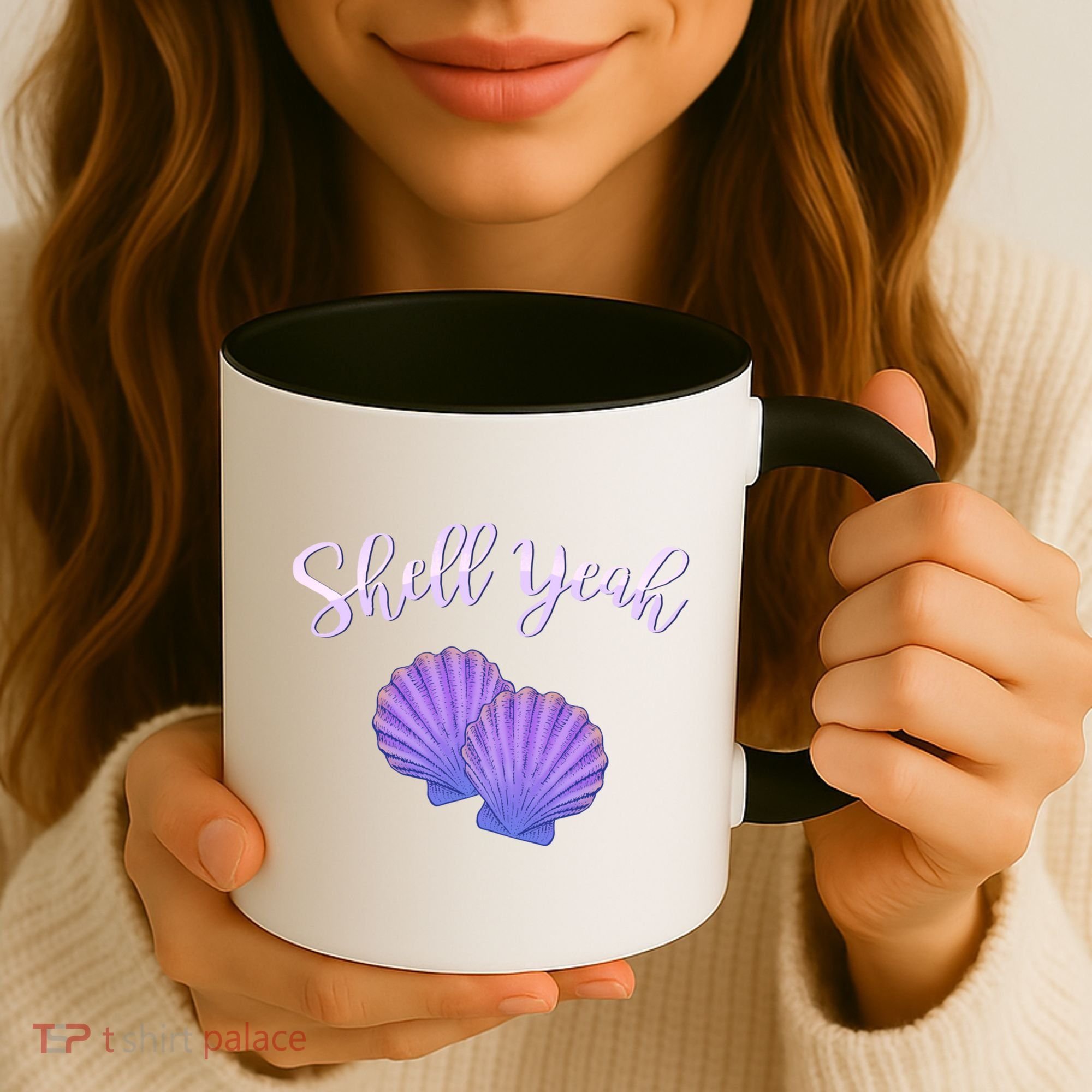 Shell Yeah Summer Vacation Beach Cute Gift Coffee Mug