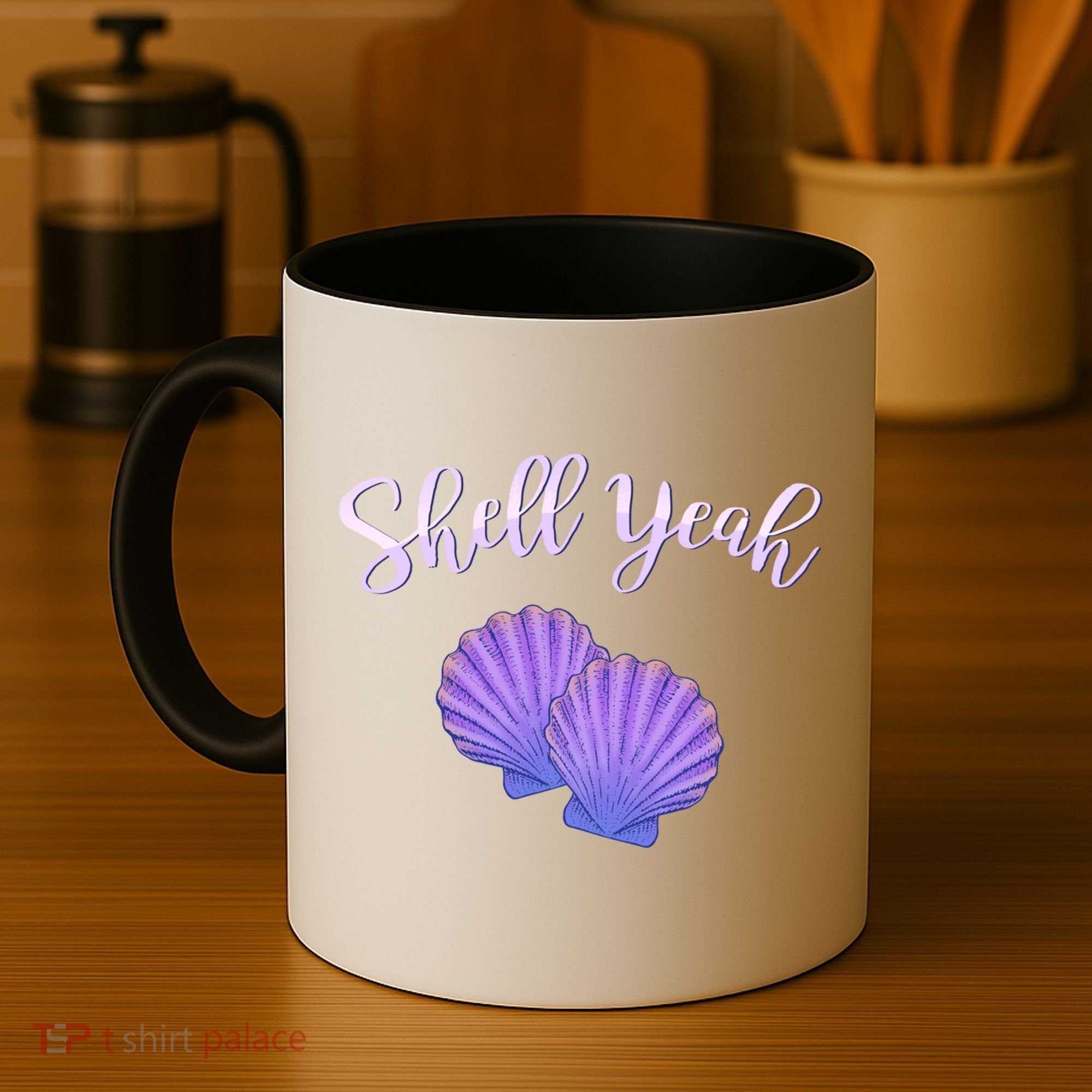 Shell Yeah Summer Vacation Beach Cute Gift Coffee Mug