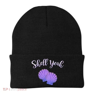Shell Yeah Summer Vacation Beach Cute Gift Beanie