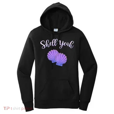 Shell Yeah Summer Vacation Beach Cute Gift Women's Hoodie
