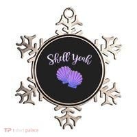 Shell Yeah Summer Vacation Beach Cute Gift Ornament thumb 0