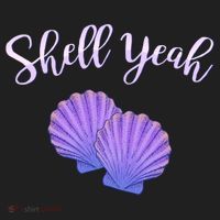 Shell Yeah Summer Vacation Beach Cute Gift Golf Towel thumb 3