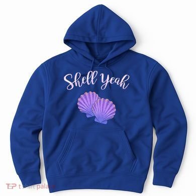 Shell Yeah Summer Vacation Beach Cute Gift Hoodie