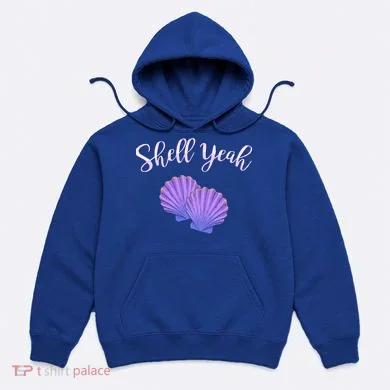 Shell Yeah Summer Vacation Beach Cute Gift Hoodie