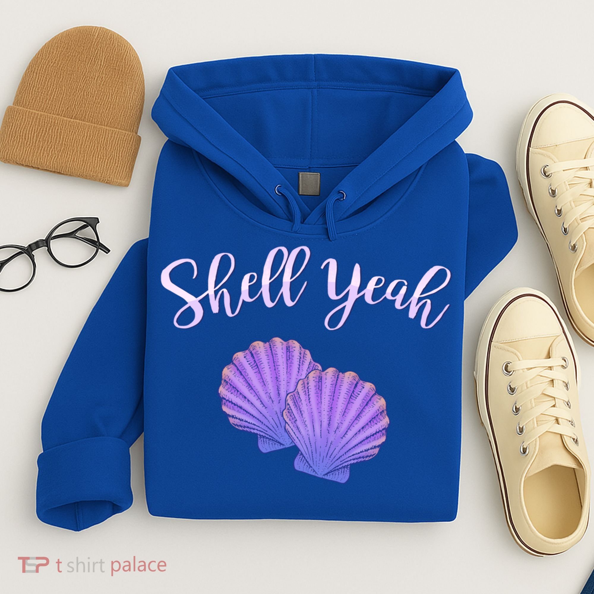 Shell Yeah Summer Vacation Beach Cute Gift Hoodie