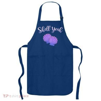 Shell Yeah Summer Vacation Beach Cute Gift Apron