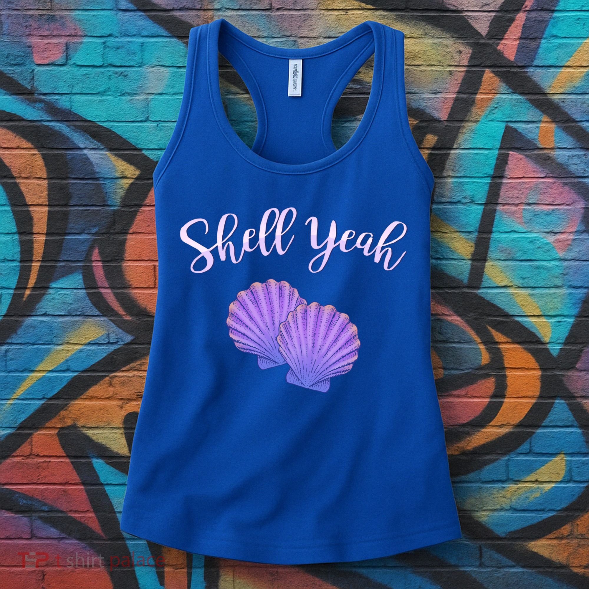 Shell Yeah Summer Vacation Beach Cute Gift Women's Tank Top