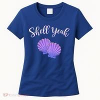 Shell Yeah Summer Vacation Beach Cute Gift Women's T-Shirt thumb 0