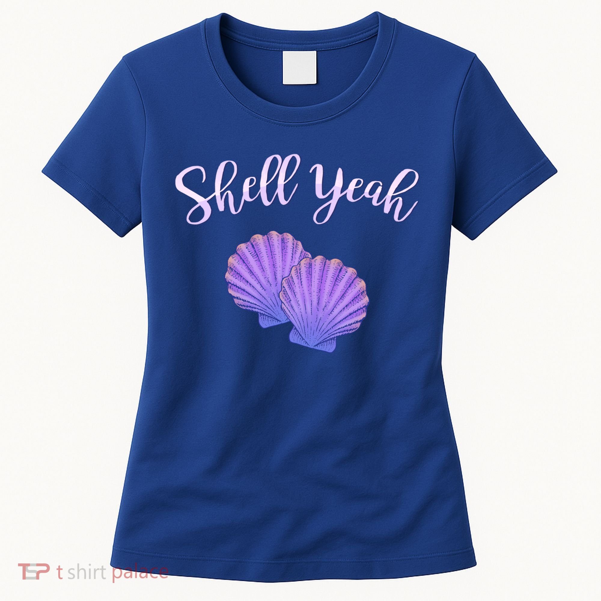 Shell Yeah Summer Vacation Beach Cute Gift Women's T-Shirt