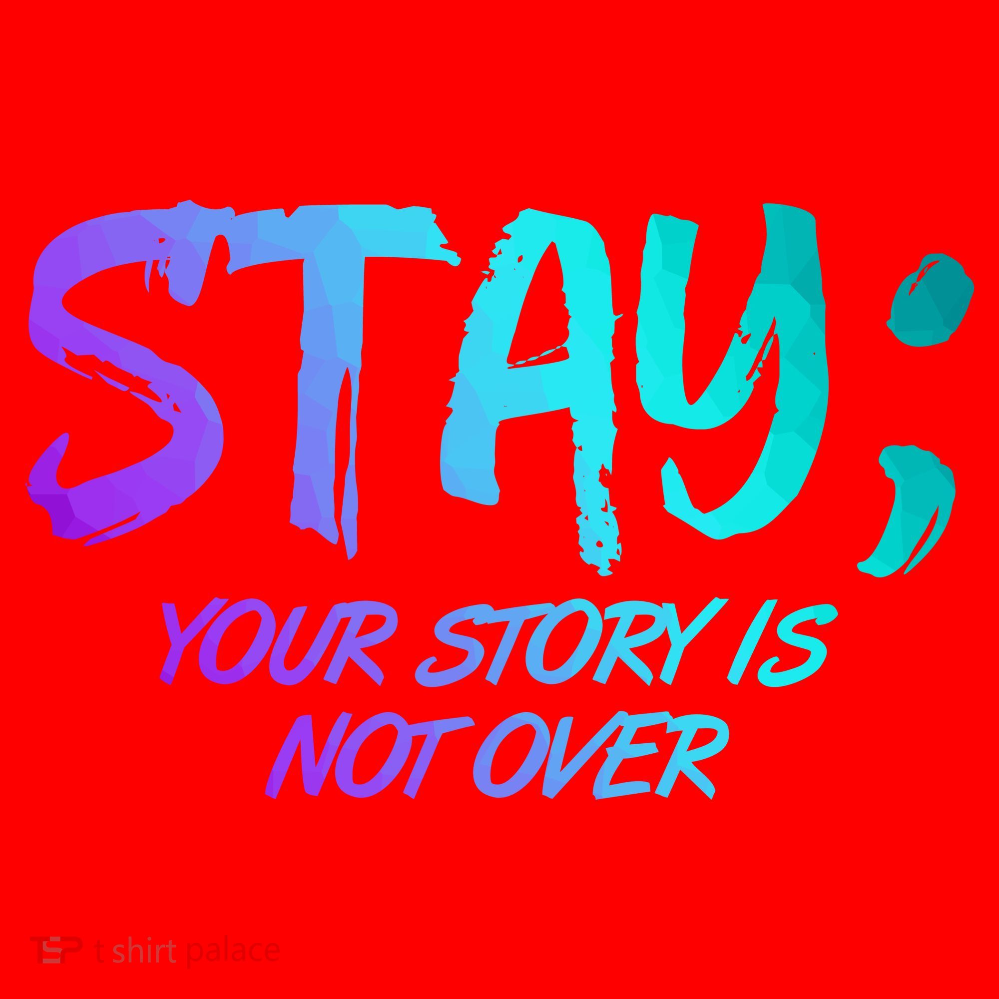 STAY; Your Story Is Not Over Suicide Prevention Awareness Santa Hat