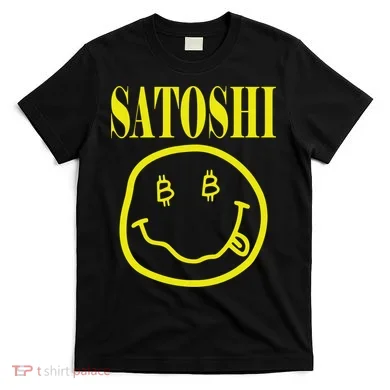 Satoshi Yellow Smiley Face T-Shirt