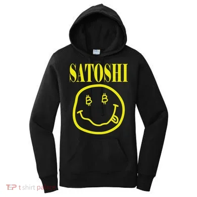Satoshi Yellow Smiley Face Women's Hoodie