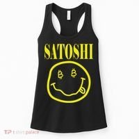 Satoshi Yellow Smiley Face Women's Tank Top thumb 0