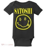 Satoshi Yellow Smiley Face Baby Bodysuit thumb 0