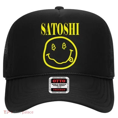 Satoshi Yellow Smiley Face Hat
