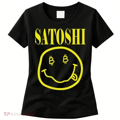 Satoshi Yellow Smiley Face Women's T-Shirt